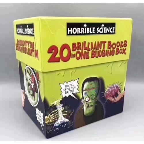20 Books boxset Horrible Science Bulging Box Of Brilliant Books NEW Storybook Gift Set