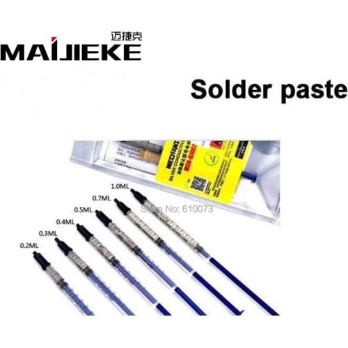5PCS 0.2ML 0.3ML 0.5ML Silver Conductive Glue Wire Electrically Solder Paste Adhesive Paint PCB Repair