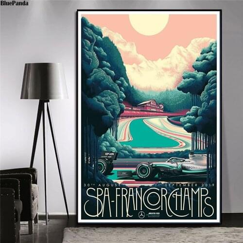 Car 911 50 Years Anniversay Evolution Edition Poster Painting On Canvas Bedroom Wall Art Decoration Pictures Home Decor