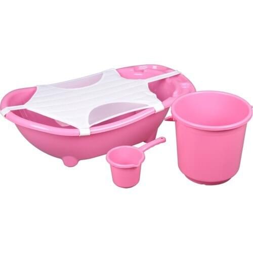 Muju Muju Baby Shower Baby Bath Tub Set-4 Piece Bathtub Set
