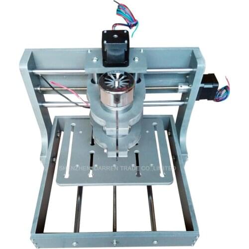 DIY CNC Wood Carving Machine Mini Engraving Machine PVC Mill Engraver Support MACH3 System PCB Milling Machine CNC 2020B