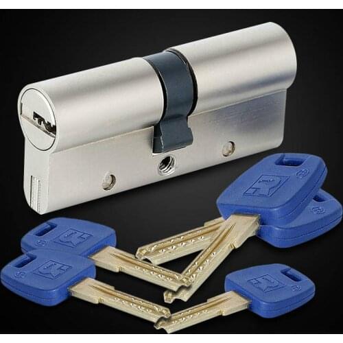 European Standard Universal Copper lock core Cylinder security Door Gate indoor lock core GP+ series B 60-95mm 30/30MM-30/65MM