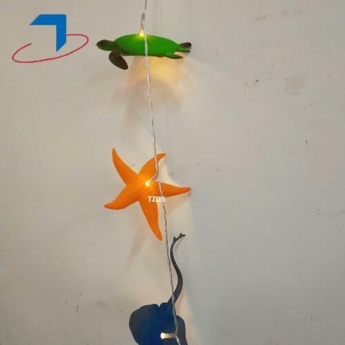 Sea animal starfish string Lights for Holiday decoration Nursery String Lights Valentine Wedding Decoration LED Lamp
