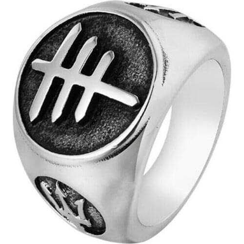 Stainless Steel Gold Crown Men Women Ring Vintage Fashion Trend Crown Rings Jewelry Gift For Him Size 7-13