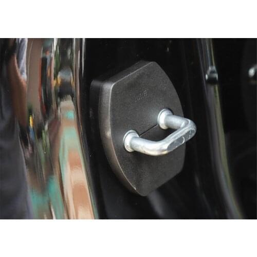 4pcs ABS Car Door Lock Decal Cover Trim Sticker for Toyota 4Runner 2017+ Stylish Car Accessories Interior Decoration Brand New