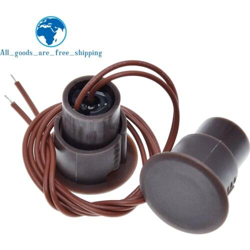 TZT RC-36 Wired Door Magnetic Switch Alarm Sensor Magnet Alarm Detector For Iron Gate Home Security Alarm System NC for Arduino