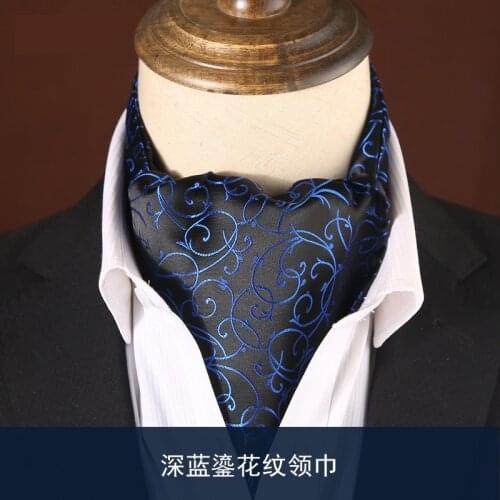 2020 Top Quality Luxery Mens Cravat Tie Floral Paisley Silk Scarf Great For Wedding Party Fashion Floral Jacquard Tie For Men