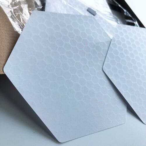 Hexagon Surfboard Deck Traction Pad UV-resistant Anti-slip Hexagon Tail Pad