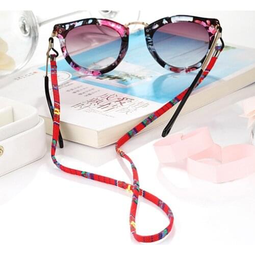 5mm Wide DIY Eyeglass Sunglasses Cord Strap Ethnic Style Cotton Eyewear Lanyard Glasses Chain Rope Unisex Eyeglass String Holder