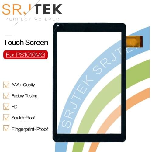 Srjtek 10.1' New Tablet PC For Digma Plane E10.1 3G PS1010MG Digitizer Touch Screen Panel Replacement Part Sensor