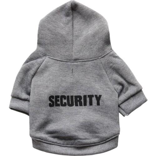 Pet supplies dog clothes fleece cloth cap security pet sweater Teddy clothes autumn and winter