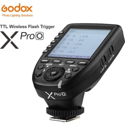 Godox TTL 2.4G X system High-speed LCD Screen Wireless Flash Transmitter Xpro-O For Olympus Pansonic Lumix P5 P3 PL5 GH4 G85
