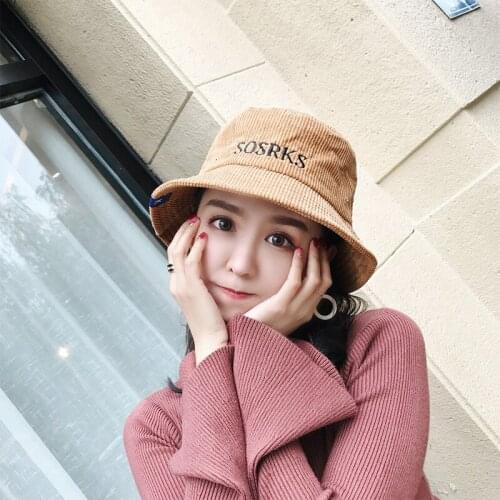 Women Spring Sunscreen Bucket Hats Unisex Brand Sun Hats Men Letters Sunbonnet Fedoras Solid Color Summer Beach Cap Wholesale