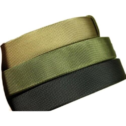 2.5CM*5M Nylon Webbing Knapsack Accessories Strapping Belt MOLLE DIY Webbing