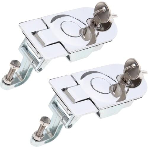 2x Flush Lever Compression Latch Key Lock for RV/ Camper/Trailer / Motorhome