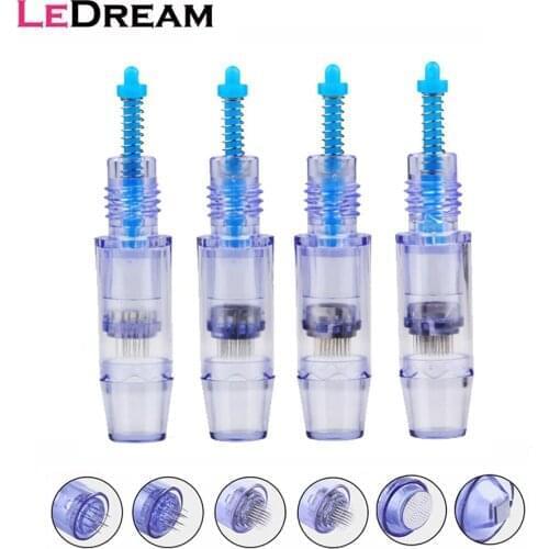 30PCS 9mm Disposable Sterile Micro Nano Needles Cartridges With Caps For Charmant MCHARM Artmex Permanent Microblading Makeup