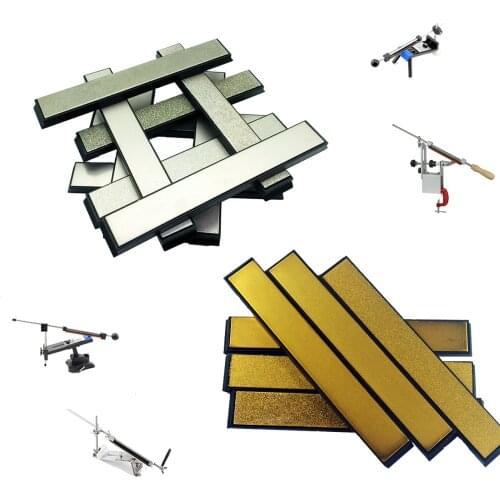 80 120 400 600 1000 1500 2000 Grain Diamond Sharpening Angle Grindstone Sharpening Professional Sharpener Tool Pack of 7 Bars