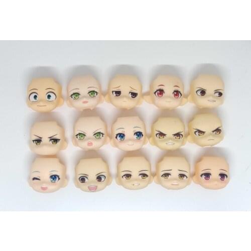 GSC Replace face clay person accessories DIY accessories big clay magic change material doll accessories