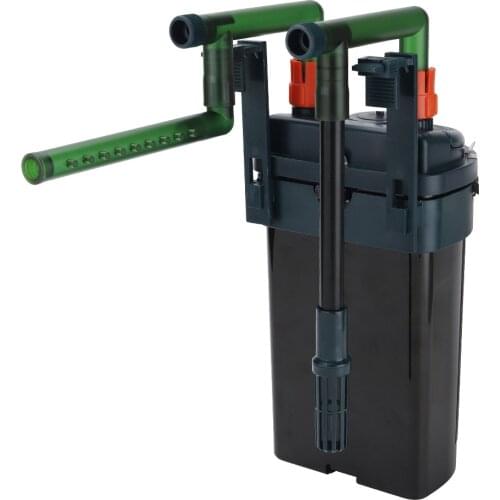 Aquarium Fish Tank External Filter Canister Super-Quiet Outer filtration system silent Wall-Mounted Rain Forest Filter Bucket