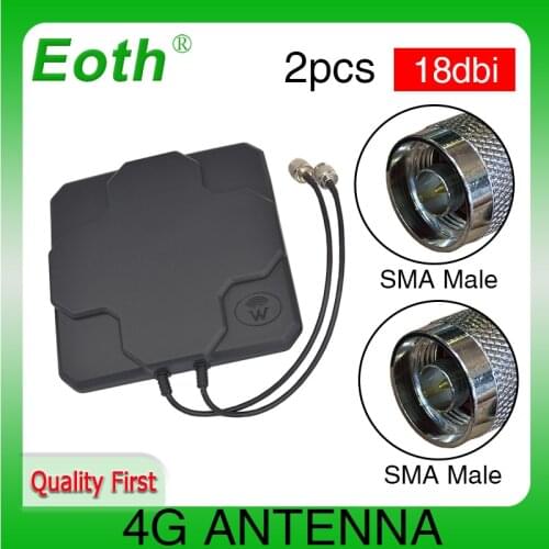 Antenna 4G LTE 18dbi N Male Outdoor mimo 4g antenna 698-2690MHz 4G Aerial Directional External Antenne For Wireless Router