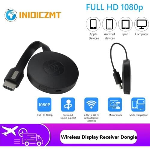 1080P Wireless WiFi Display Dongle TV Stick Video Adapter Airplay DLNA Screen Mirroring Share For IOS Phone Android Phone to TV