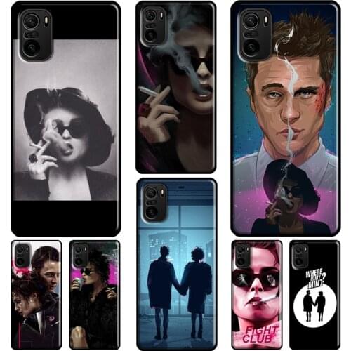 Jack and Marla Fight Club Case For Xiaomi Redmi Note 10 Pro Note 8 7 8T 9S 8A 9A 9C 9T K40 Note 9 Pro Phone Cover