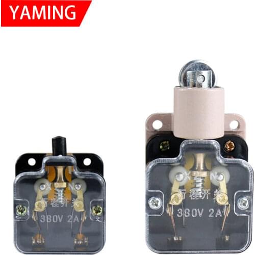 Limit Switch X2-N AC 380V 2A 50Hz Parallel Roller Actuator 2NO 2NC DPDT Electrical Control lathe Numerical Control