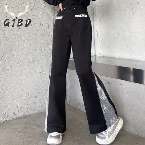 Женские брюки клеш GJBD China At AliExpress