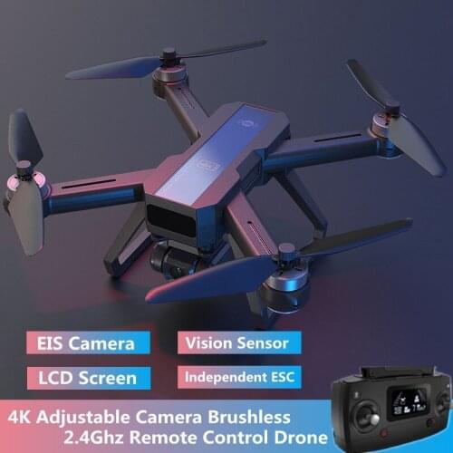 HD Aerial Remote Control Drone 4K Profesional Brushless 5G WiFi Adjustable EIS Camera GPS Follow Me Point Flight RC Quadcopter