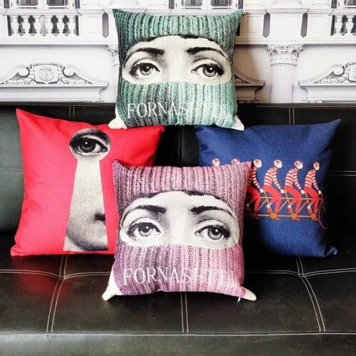 Italian Series for Art Bedroom A Living Room Dropshipping Pillowcase Home Hall Decorative Cushion Pillow Cover