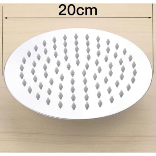 Fashion Pressurized Water-saving Overhead Shower Large Shower Toilet Shower Head Is Durable and Universal Interface Top H8088