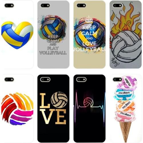 63H Volleyball Soft Silicone Tpu Cover Case for huawei Honor 7a pro 7x play case