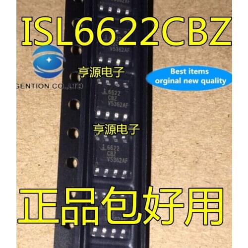 20pcs 100% new and orginal real photo ISL6622CBZ ISL6622ACBZ ISL6622 6622CBZ SOP-8