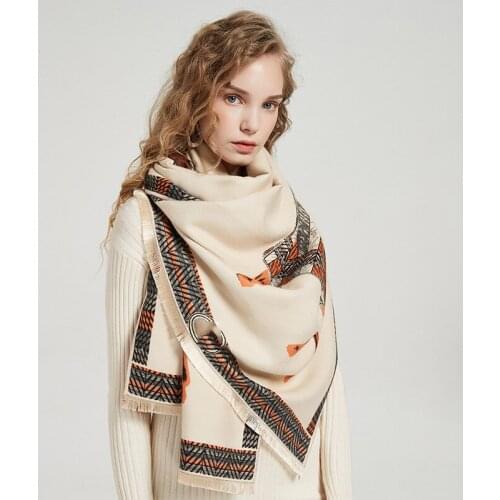 2021 NEW fashion cashmere women plaid scarf winter warm shawl and wrap bandana pashmina long tassel female foulard thick blanket