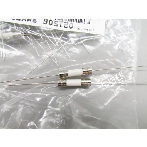 Original New 100% 250V6.3A T6.3AH250VP 021506.3MXEP fuse wire ceramic insurance tube