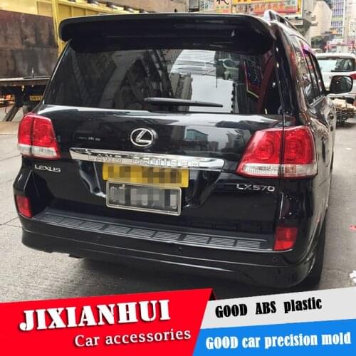 For Lexus LX570 Prado Spoiler 2006-2003 Lexus LX570 Spoiler ABS plastic Material Car Rear Wing Color Rear Spoiler