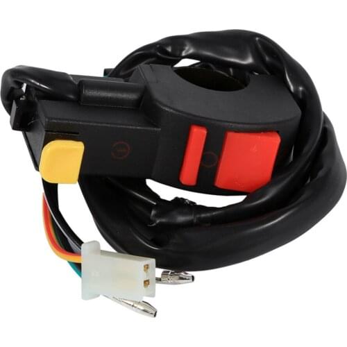 Light Switch For Motorbike Fog Light Switch 7/8" Handlebar ON/OFF Button Headlamp Horn Flameout Switch Motorcycle Motor