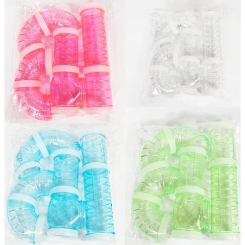 1 PC Hamster Pipeline Plastic Training Playing Tools DIY External Tunnel Hamster Toys Multifunctional Hamster Cage Accessories
