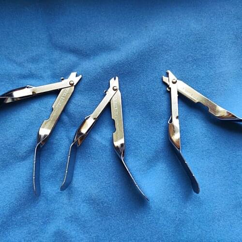 1pcs Application of 304 stainless steel nail remover for postoperative skin needle taking and suture lifting device can reuse