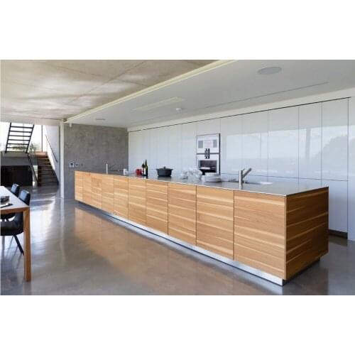 2017 hot sales modern high gloss white lacquer kitchen cabinets customized modular kitchen furnitures L1606032