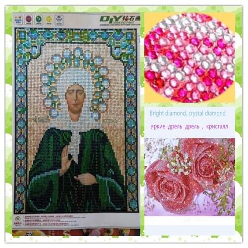 2019 hot sale DIY 5D needwork diamond embroidery crystal diamond painting diy diamond painting round pattern rhinestone for gift