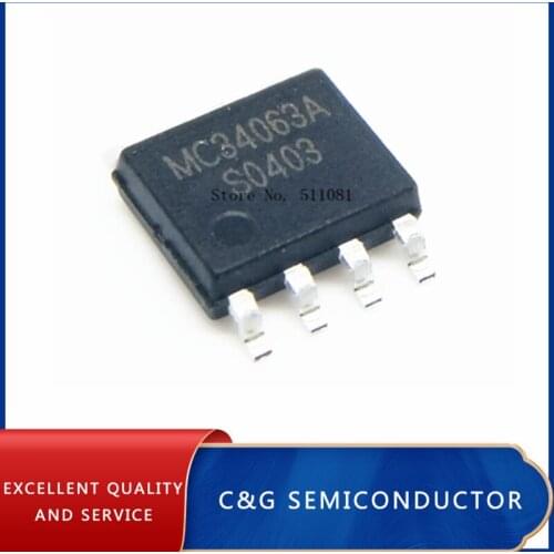 500PCS MC34063 MC34063A 34063 MC34063ACDR SOP-8