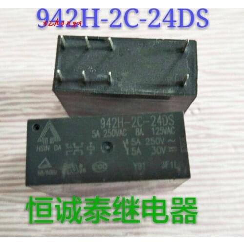 942H-2C-24DS relay 8 feet 2 on 2 off