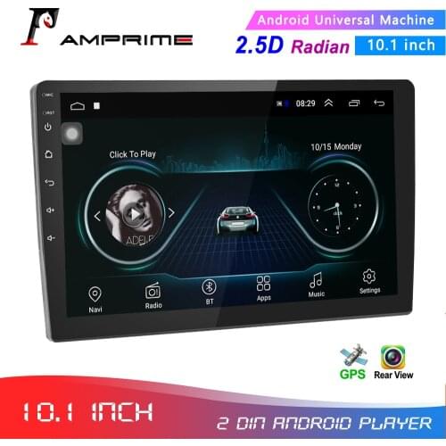AMPrime 10.1" Android Car Multimedia Player GPS Autoradio Bluetooth WIFI Car stereo MirrorLink 2Din Car Audio Radio Camera Radio