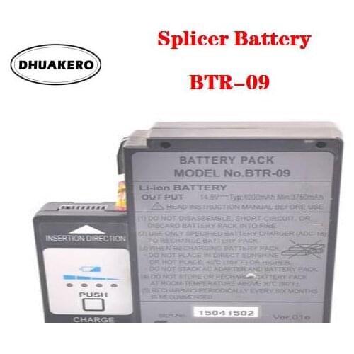 Free shipping AB137 Fuji BTR-09 battery pack 14.8V 4000mAh for FSM-70S 70S+ 80S 62S 61S 70R 70R+ fusion splicer