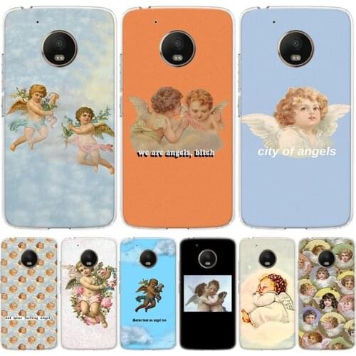 Renaissance angels Novelty Phone Case For Motorola Moto G9 G7 G8 G6 G5S E6 E5 Plus Power Play One Action Macro EU Gift Coque Cov