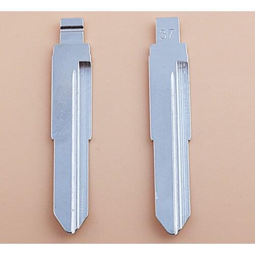 DAKATU No.37 Metal Blank Uncut Flip KD Remote Key Blade Type #37 For DAIHATSU Xenia Faw DLX Fob Replacement