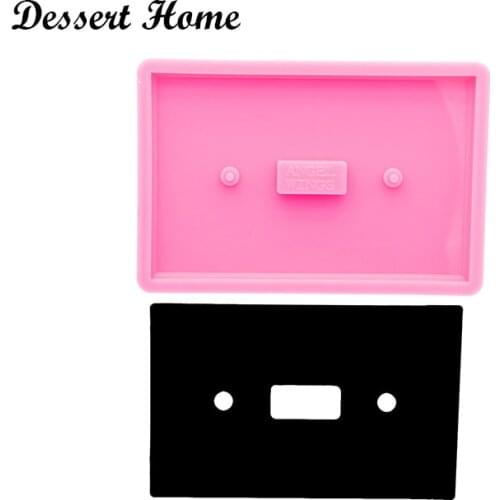 DY0776 Bright light switch covers Resin Craft , outlet covers Silicone Molds, Mold make crafts with epoxy DIY Resin Casting