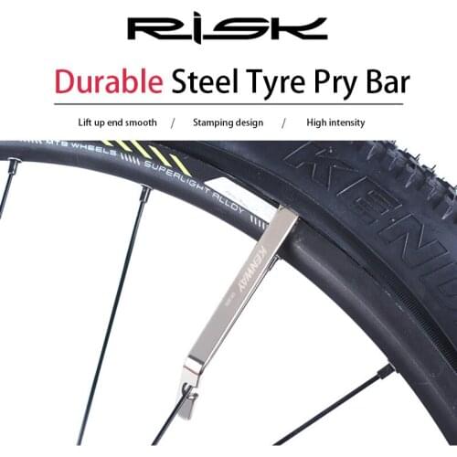 3pcs Steel Bicycle Tire Tyre Pry Bar Bike Tyre Lever Spoon MTB Road Bicycle Repair Tool Kit Opener Breaker Cycling Accessories