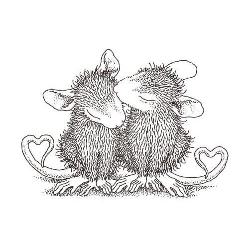 Cartoon mouse Transparent Clear Silicone Stamp/Seal for DIY scrapbooking/photo album Decorative clear stamp sheets A1797